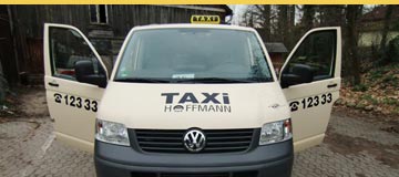 Mit Taxi Hoffmann sicher ans Ziel